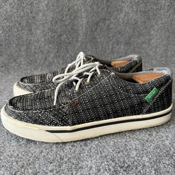 Twisted X Men\'s Eco Kicks Black Lace-Up Sneakers 10.5 M Casual Athletic MCA0033 main image 6